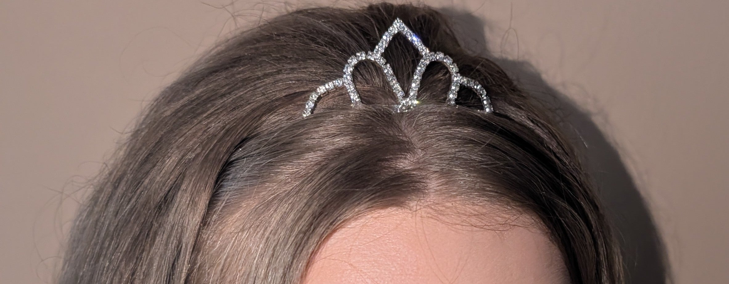 Silver tiara