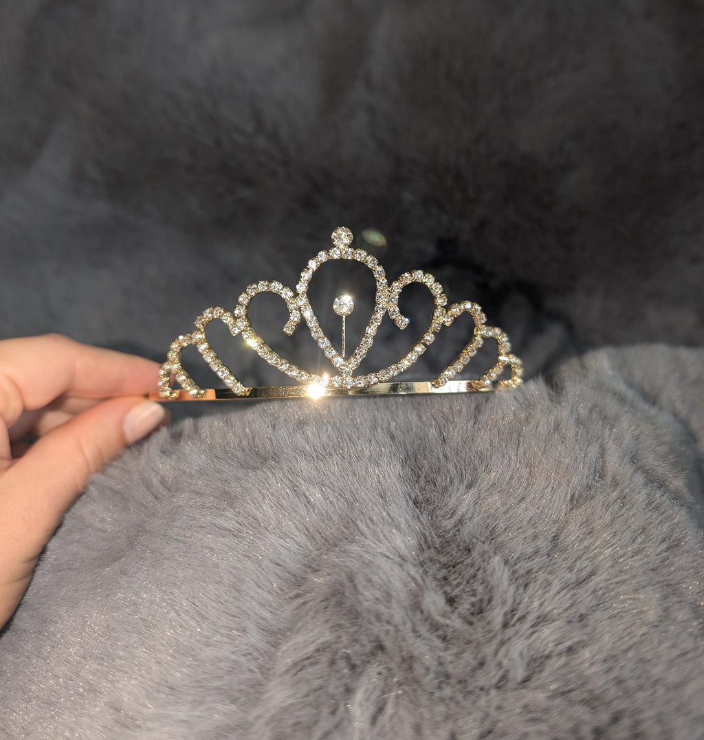 Golden tiara