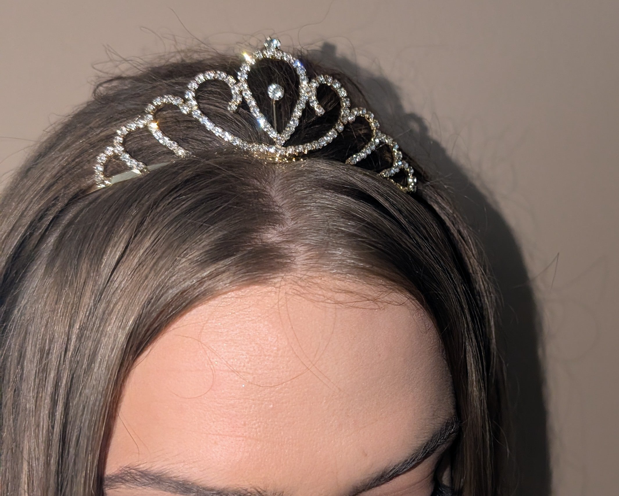 Golden tiara